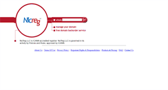 Desktop Screenshot of nicreg.com